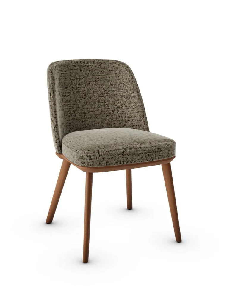 Chaise Calligaris - Foyer (Pieds en bois) CS1888
