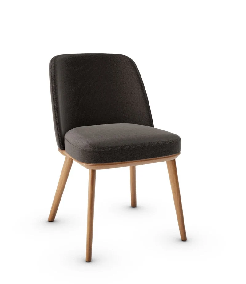 Chaise Calligaris - Foyer (Pieds en bois) CS1888