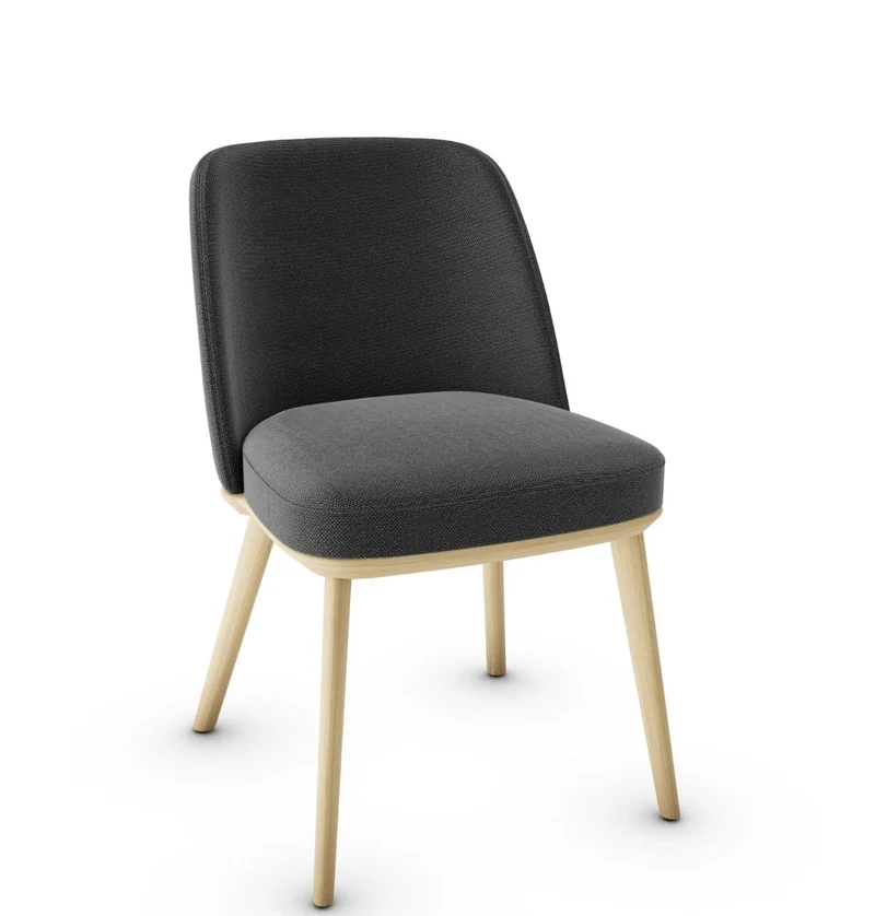 Chaise Calligaris - Foyer (Pieds en bois) CS1888