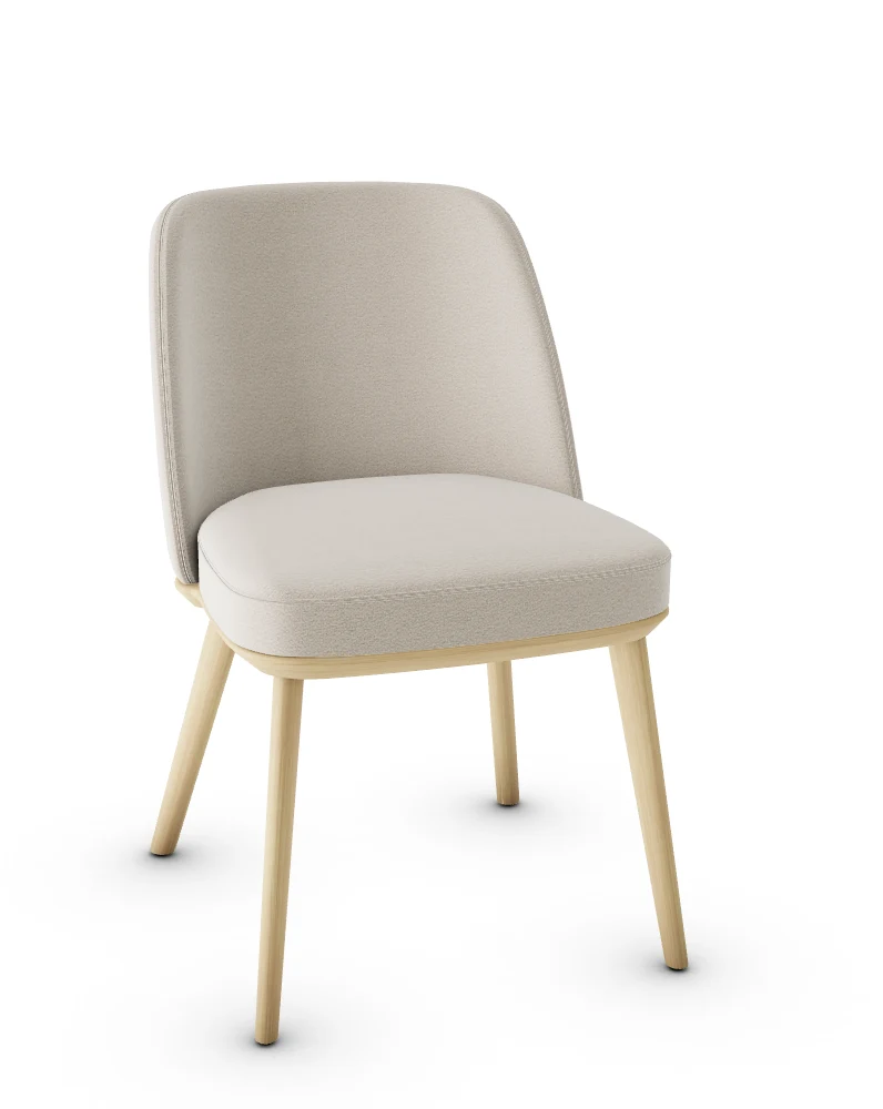 Chaise Calligaris - Foyer (Pieds en bois) CS1888