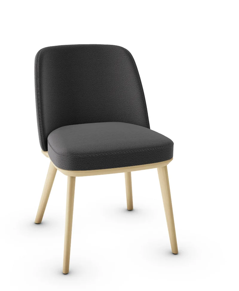 Chaise Calligaris - Foyer (Pieds en bois) CS1888