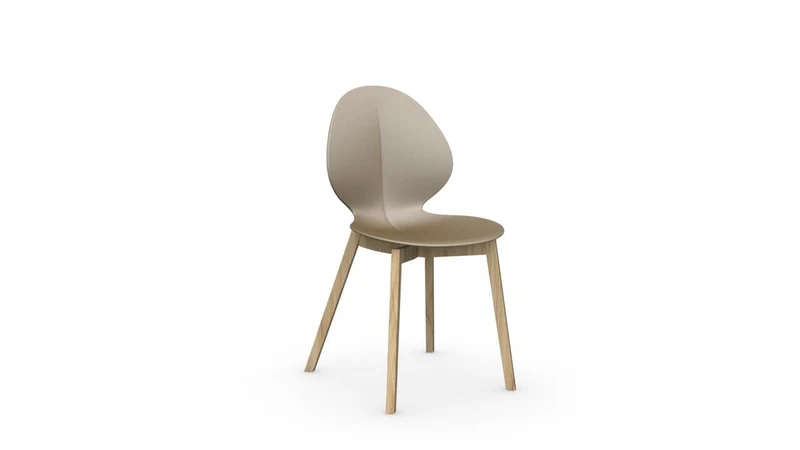 Chaise Calligaris - Basil Wood (CS1348)