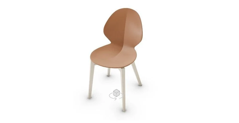 Chaise Calligaris - Basil Wood (CS1348)