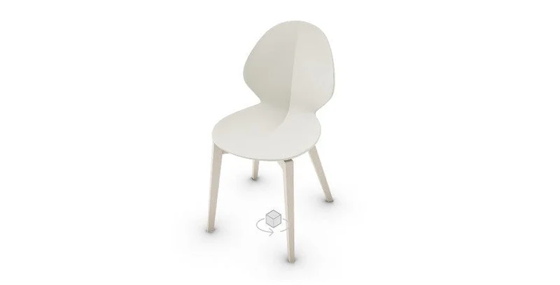 Chaise Calligaris - Basil Wood (CS1348)