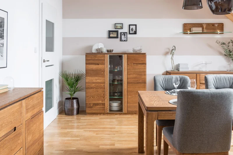 Buffet en chêne MONTENEGRO 44 | LoftStory