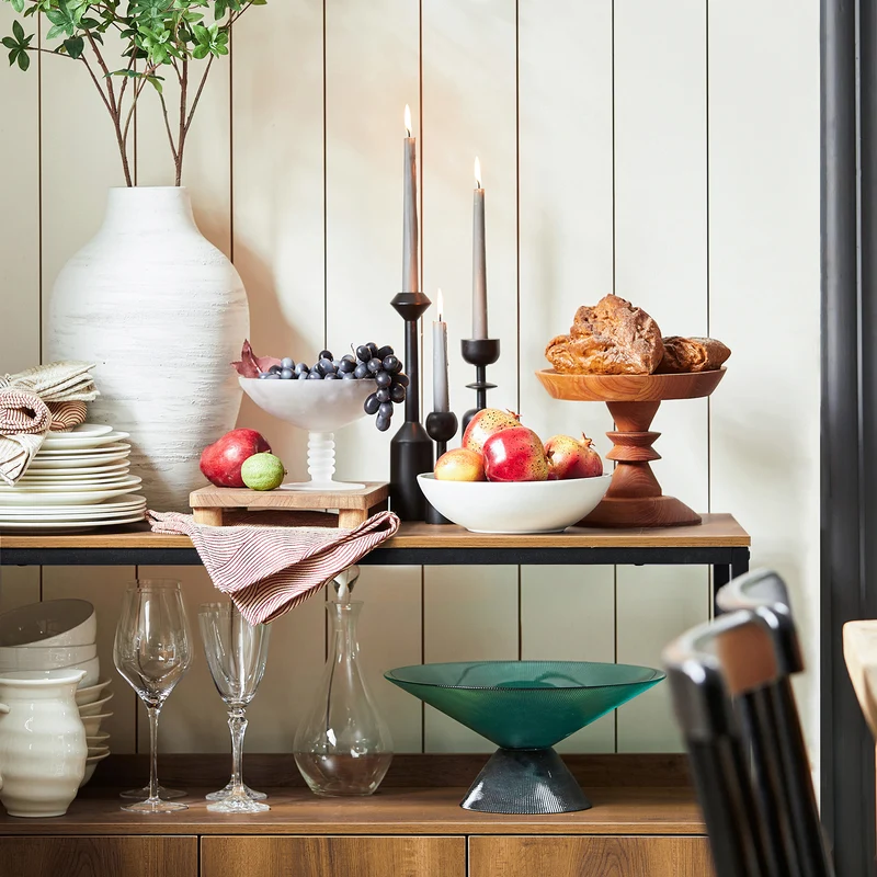 SoBuy FSB63-PF Buffet Meuble de Rangement Armoire Multi-rangements avec 3 Portes, pour Cuisine, Salle à Manger, Salon, Cadre en Acier Stable