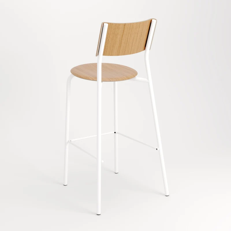 Chaise de bar SSD - bois éco-certifié - 75cm