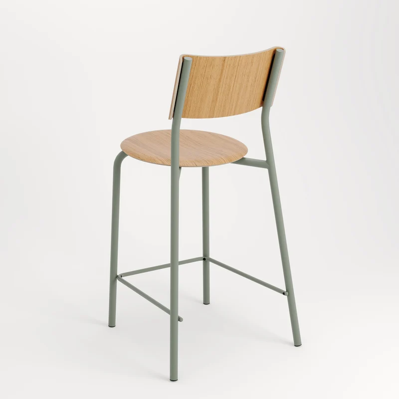 Chaise de bar SSD - bois éco-certifié - 65cm