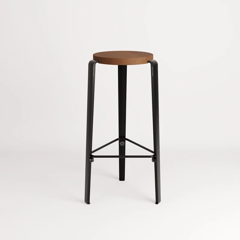 Tabouret de bar - bois éco-certifié - 76cm