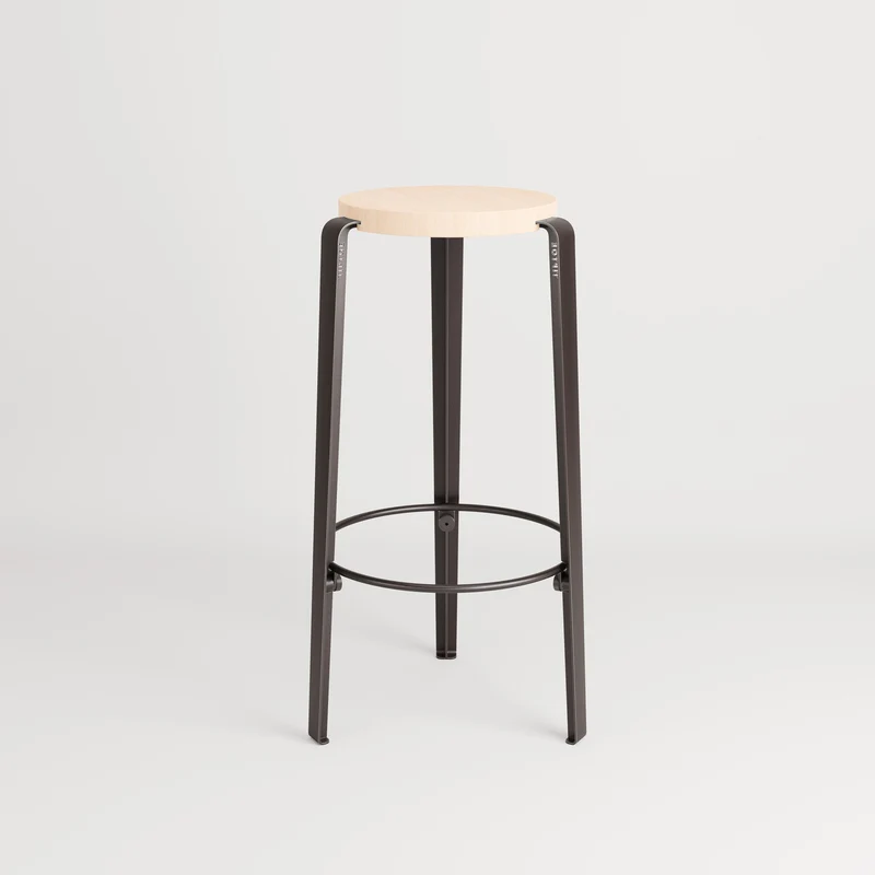 Tabouret de bar - bois éco-certifié - 76cm