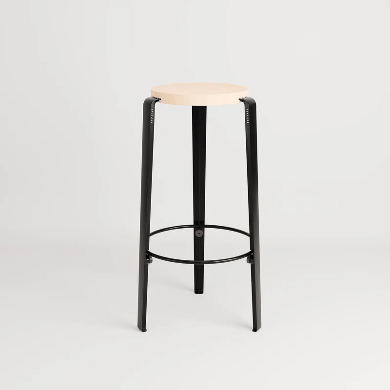 Tabouret de bar - bois éco-certifié - 76cm