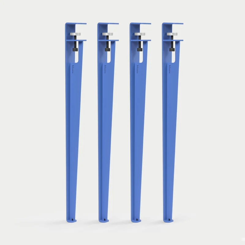 Lot de 4 pieds de table - 75cm
