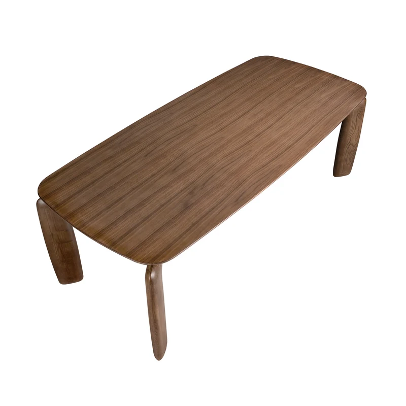 Table de salle à manger rectangulaire en noyer 1151 Angel Cerdá
