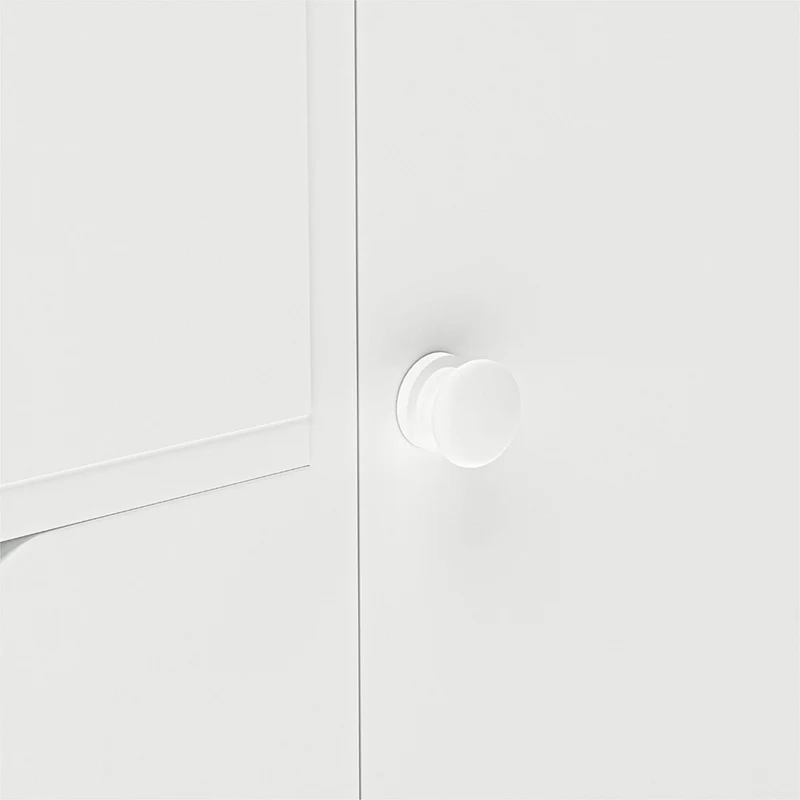 Meuble de rangement avec tiroirs et portes pour salle de bain GRAYS - Blanc