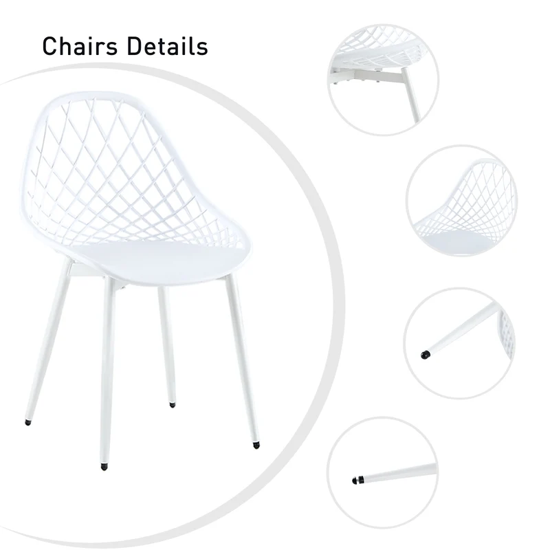 【MYSTERY BOX】Ensemble de 4 chaises design aléatoires - Seulement 88 € ! (Valeur 95-120 €+) - Livraison gratuite