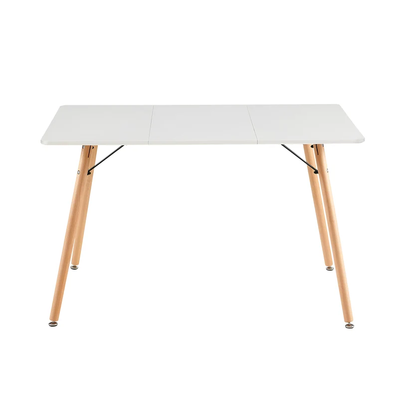 Table à manger nordique simple et moderne multifonctionnelle EGGREE - Blanche