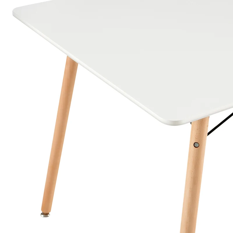 Table à manger nordique simple et moderne multifonctionnelle EGGREE - Blanche