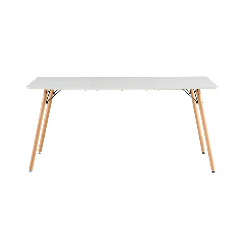 Table à manger nordique simple et moderne multifonctionnelle EGGREE - Blanche