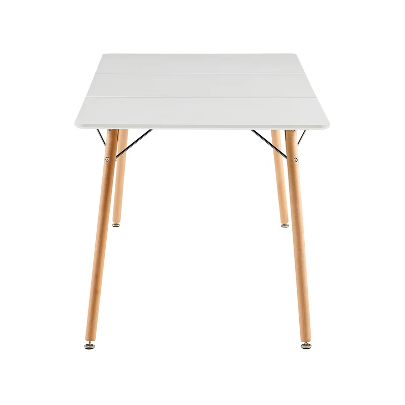 Table à manger nordique simple et moderne multifonctionnelle EGGREE - Blanche
