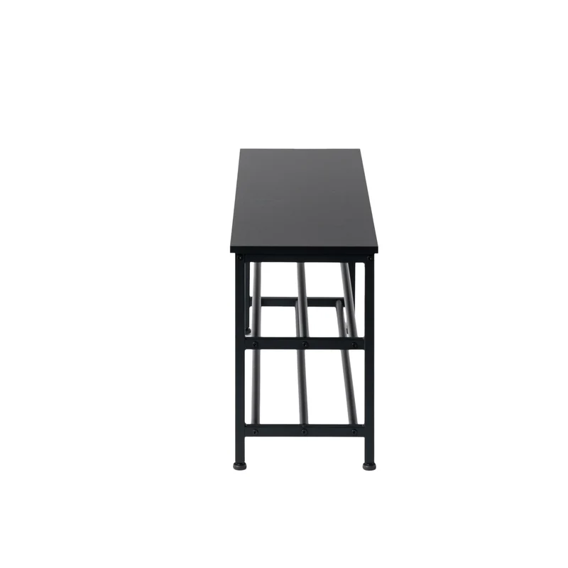 Banc à chaussures à 3 niveaux et étagère de salle de bain 100 cm - SATSOP
