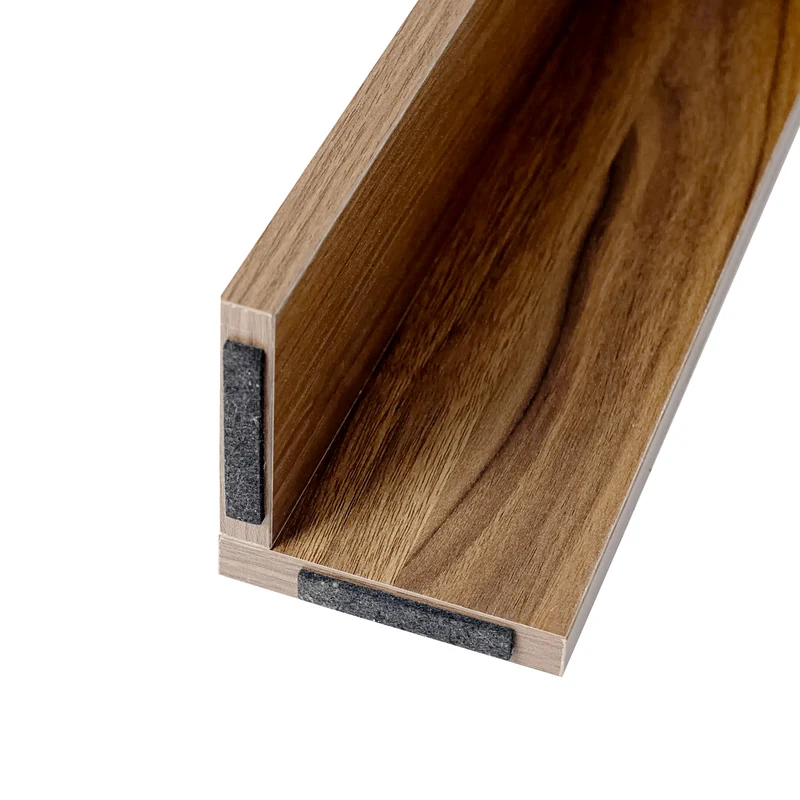 Table à manger rectangulaire en bois MCCOY de 140 cm - Noyer