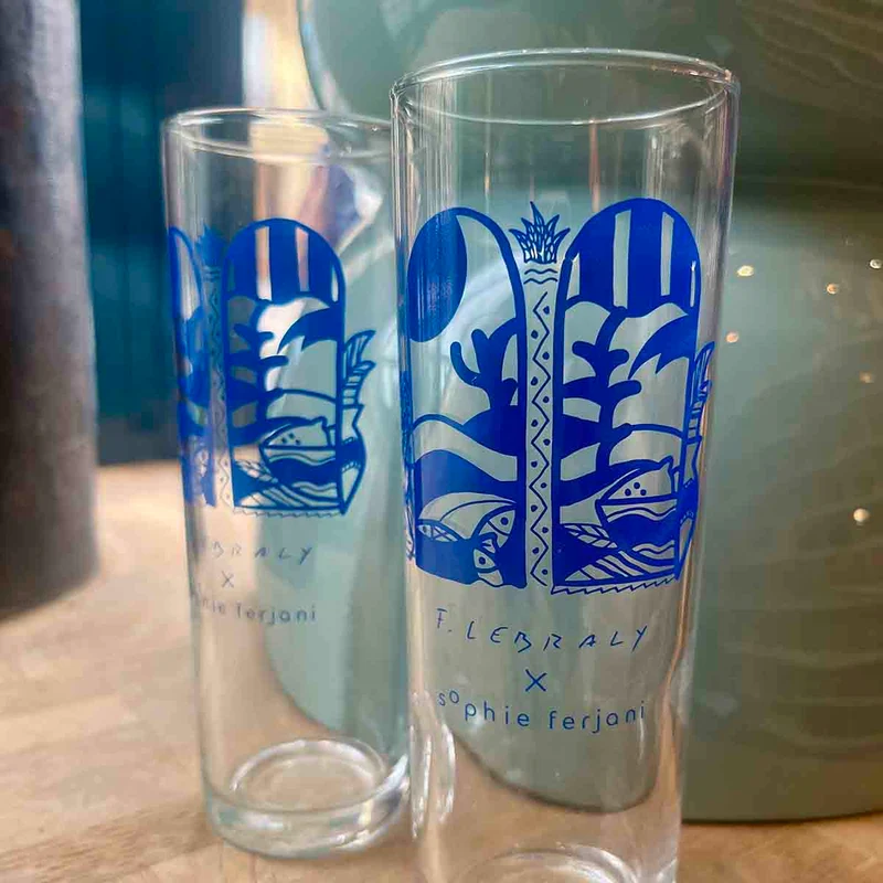 VERRE SOPHIE FERJANI X FRANCK LEBRALY
