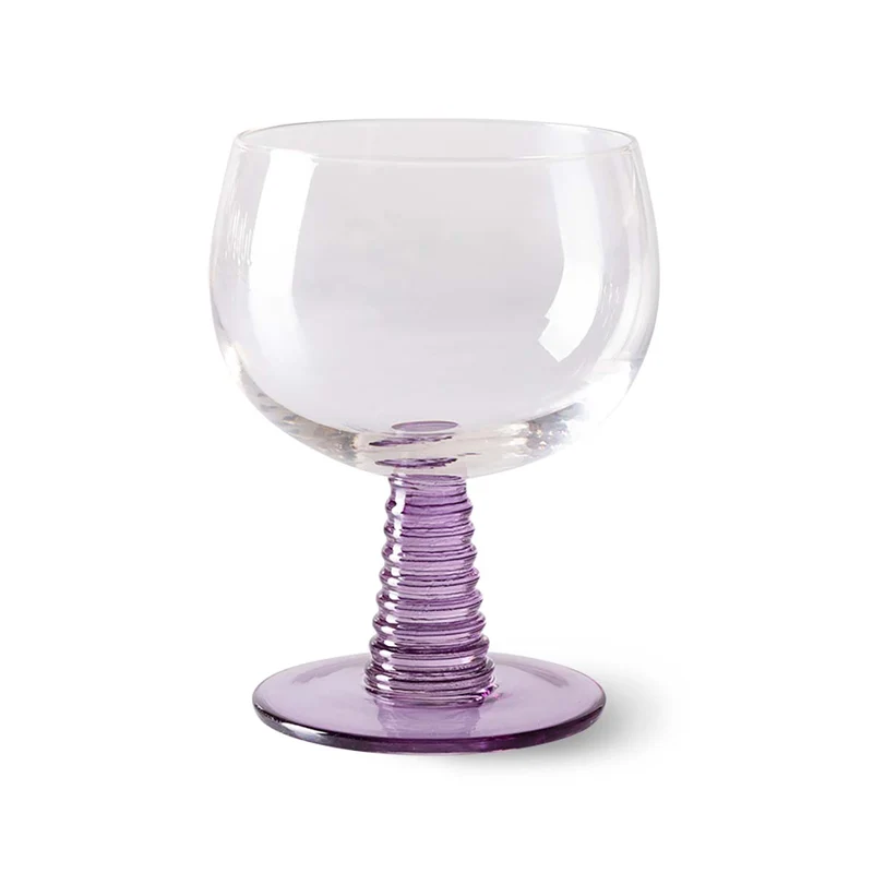 VERRE À VIN VIOLET