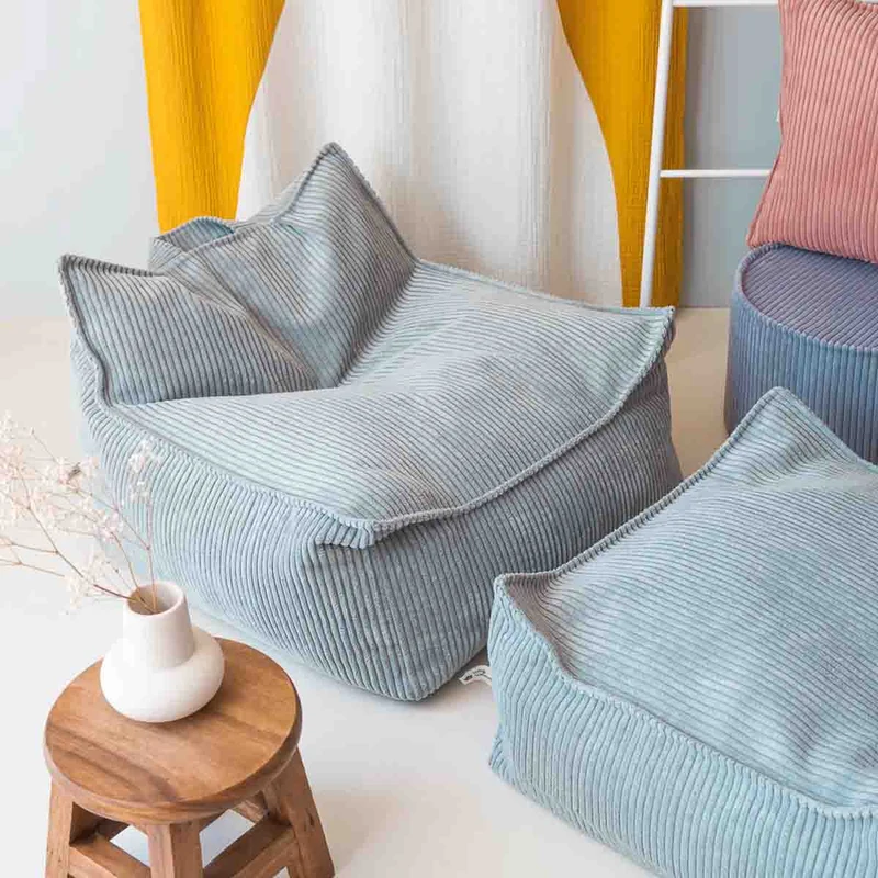 FAUTEUIL POIRE - VELOURS CÔTELÉ