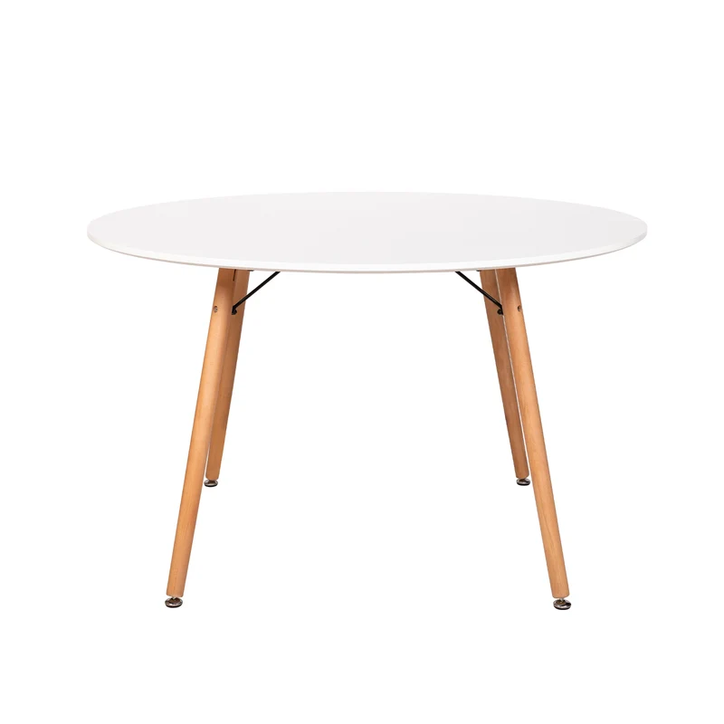 Table ronde Interrupt 120 cm - Blanche