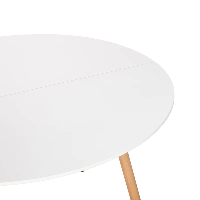 Table ronde Interrupt 120 cm - Blanche