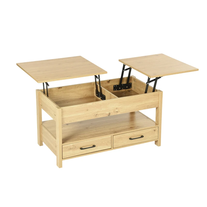 MORAN Table basse rectangulaire réglable en hauteur