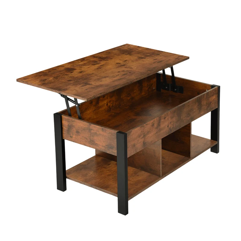 BAGGS Table basse relevable avec rangement