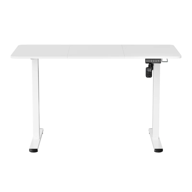 Bureau Électrique à Hauteur Réglable Blanc 120 x 60 cm - DREXEL