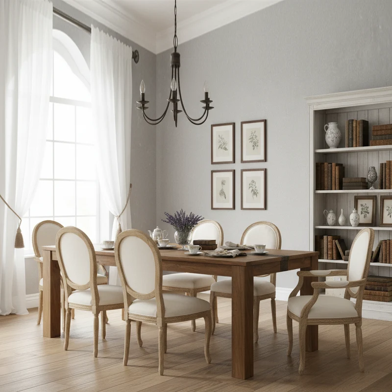 Table de repas rectangulaire 155 cm | Acacia Tatoo