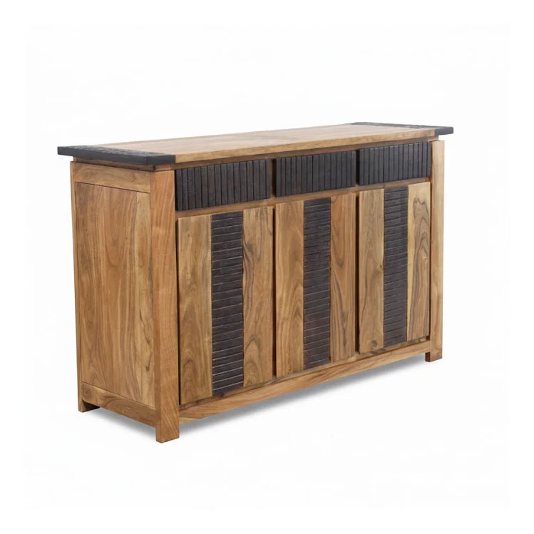 Buffet 3 Portes 3 Tiroirs | Acacia Moon