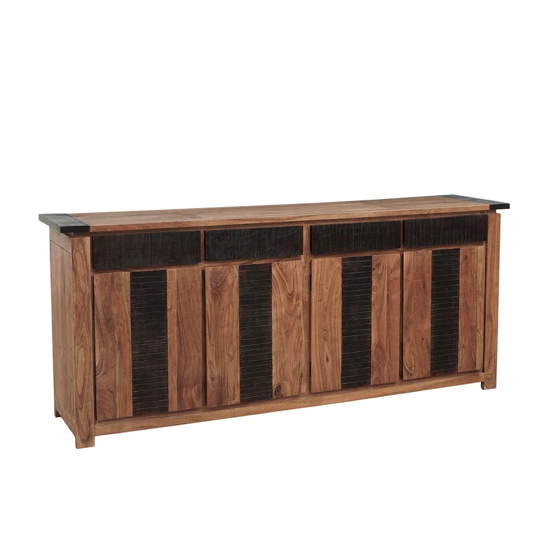 Buffet 4 Portes 4 Tiroirs | Acacia Moon