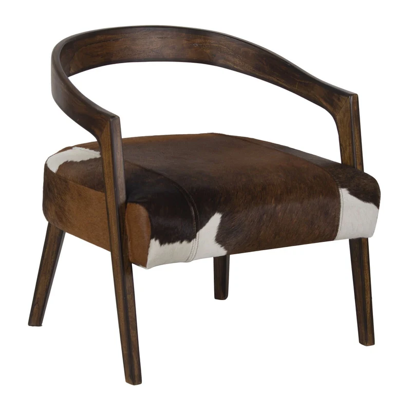 Fauteuil de cuir de vache Matador | Cuir