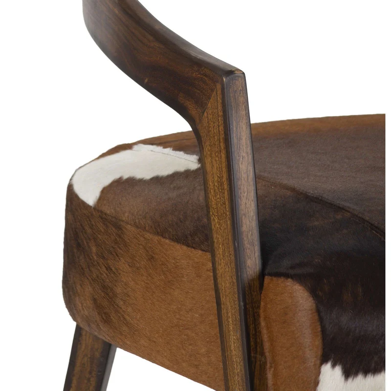 Fauteuil de cuir de vache Matador | Cuir