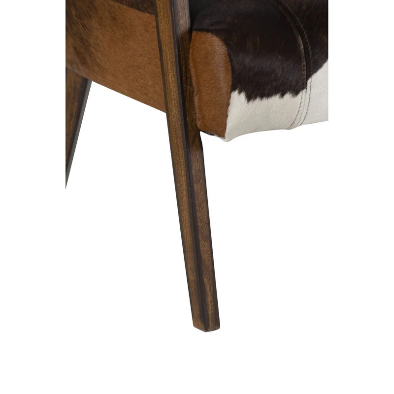 Fauteuil de cuir de vache Matador | Cuir