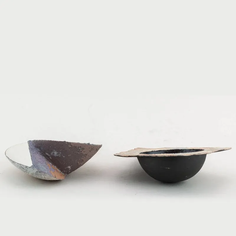Pair of Decorative Sculptural Bowls