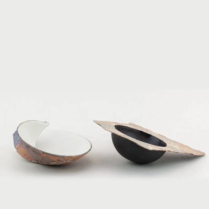 Pair of Decorative Sculptural Bowls