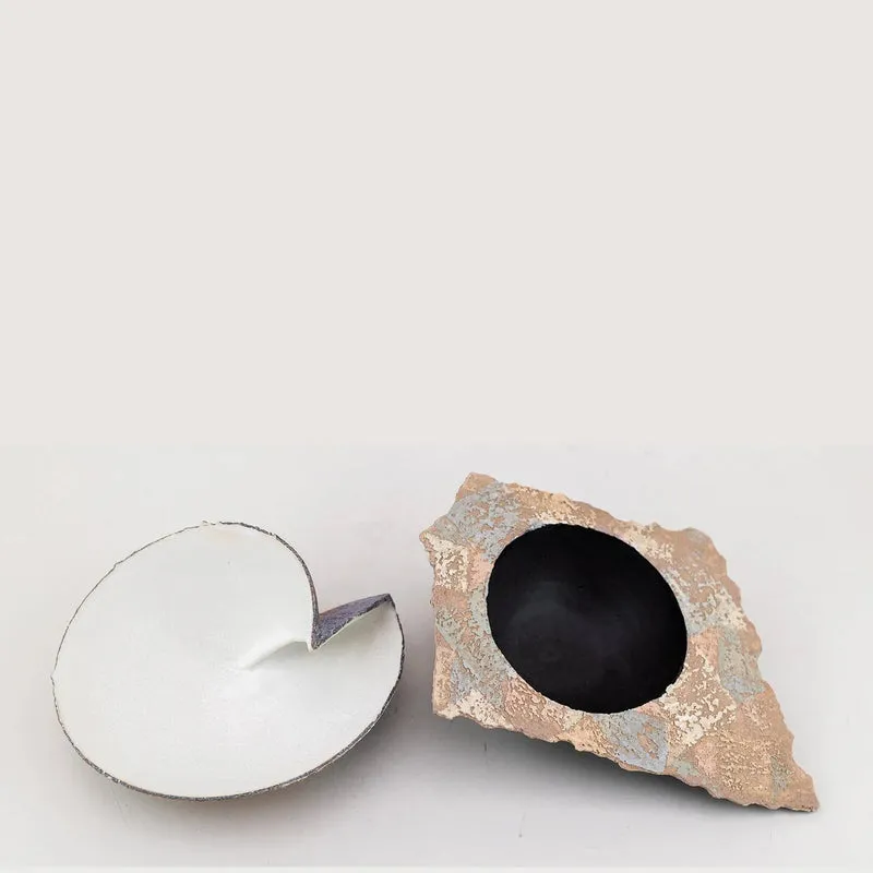 Pair of Decorative Sculptural Bowls