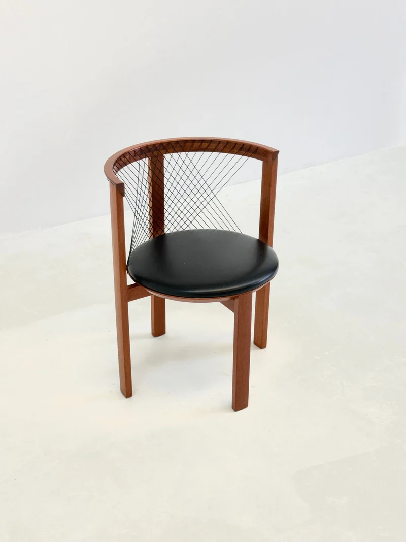 Set of 4 Tranekær String Chairs by Niels Jørgen Haugesen