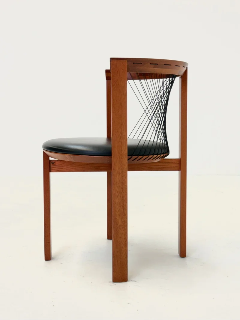 Set of 4 Tranekær String Chairs by Niels Jørgen Haugesen