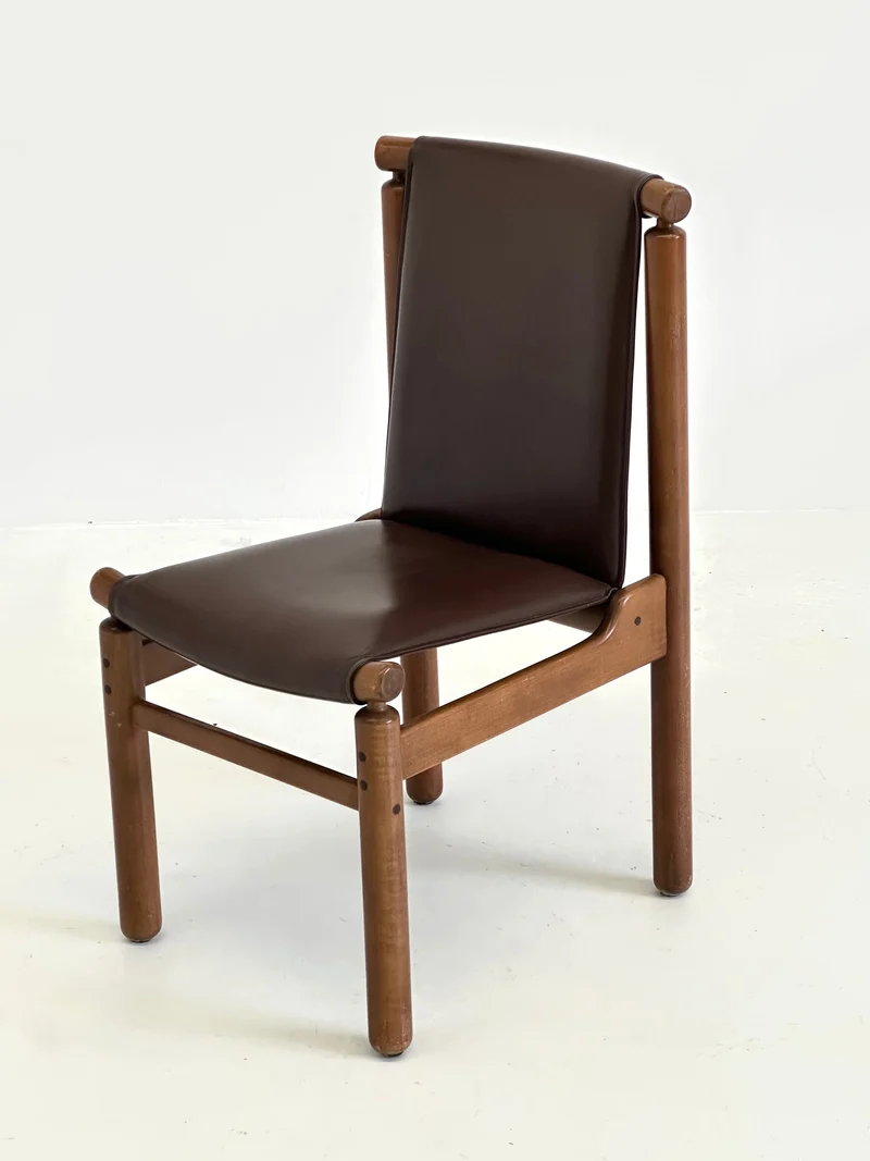 Set of Tapiovaara Dining Chairs by La Permanente Cantù