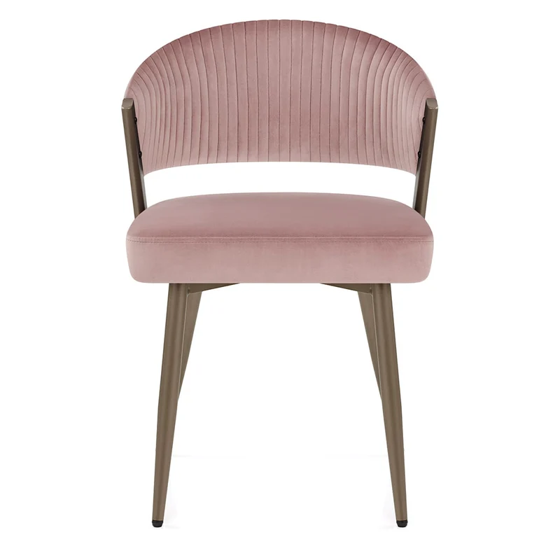 Chaise Velours - Lusso Rose