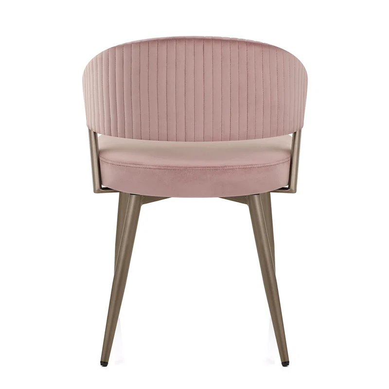 Chaise Velours - Lusso Rose