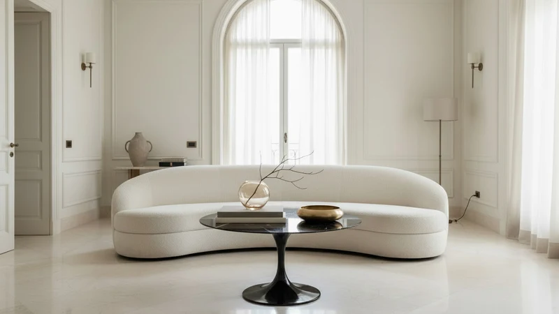 Tulip Table basse marbre