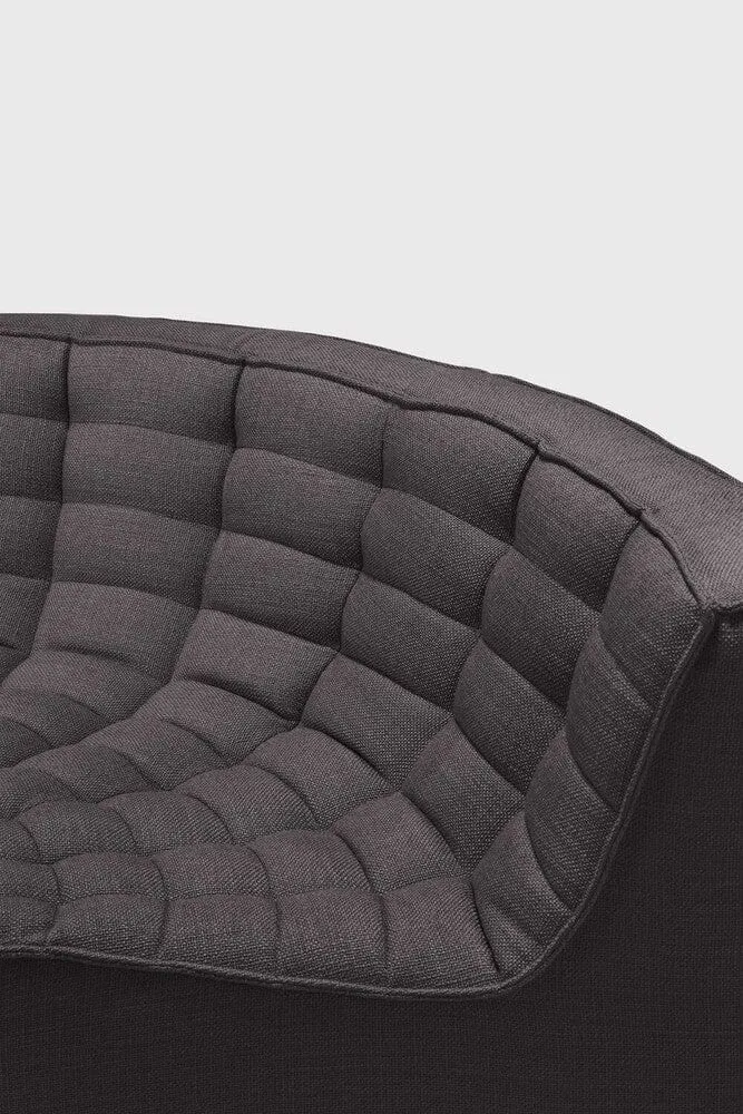 Ethnicraft Canapé Modulaire N701 (Angle Arrondi 90°)