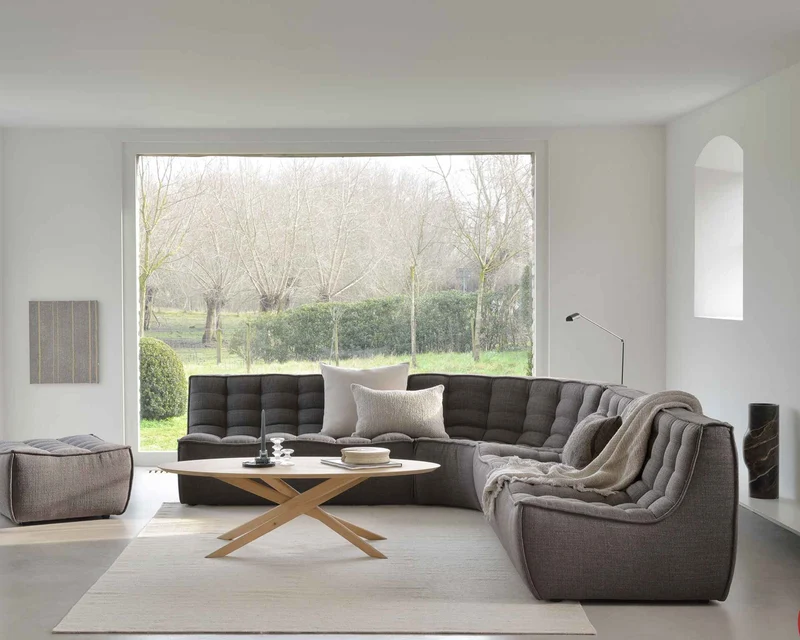 Ethnicraft Canapé Modulaire N701 (3 Places)